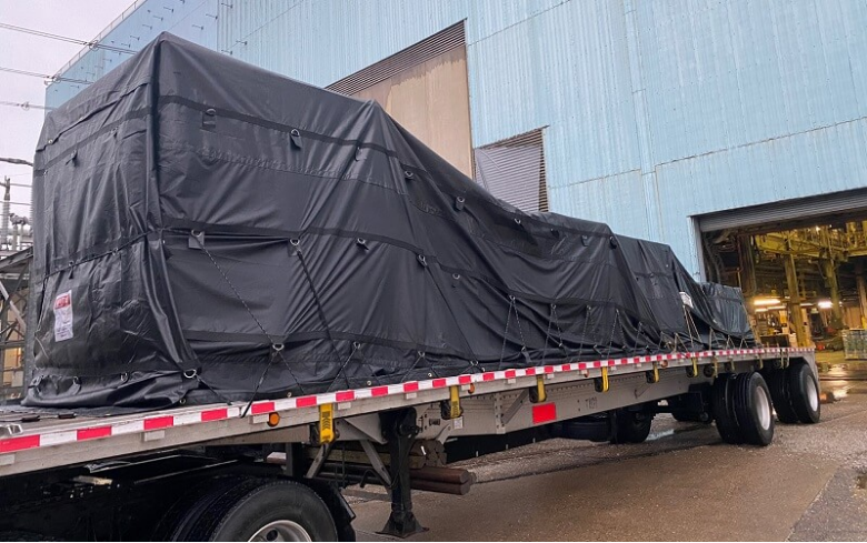 Tarping a Load